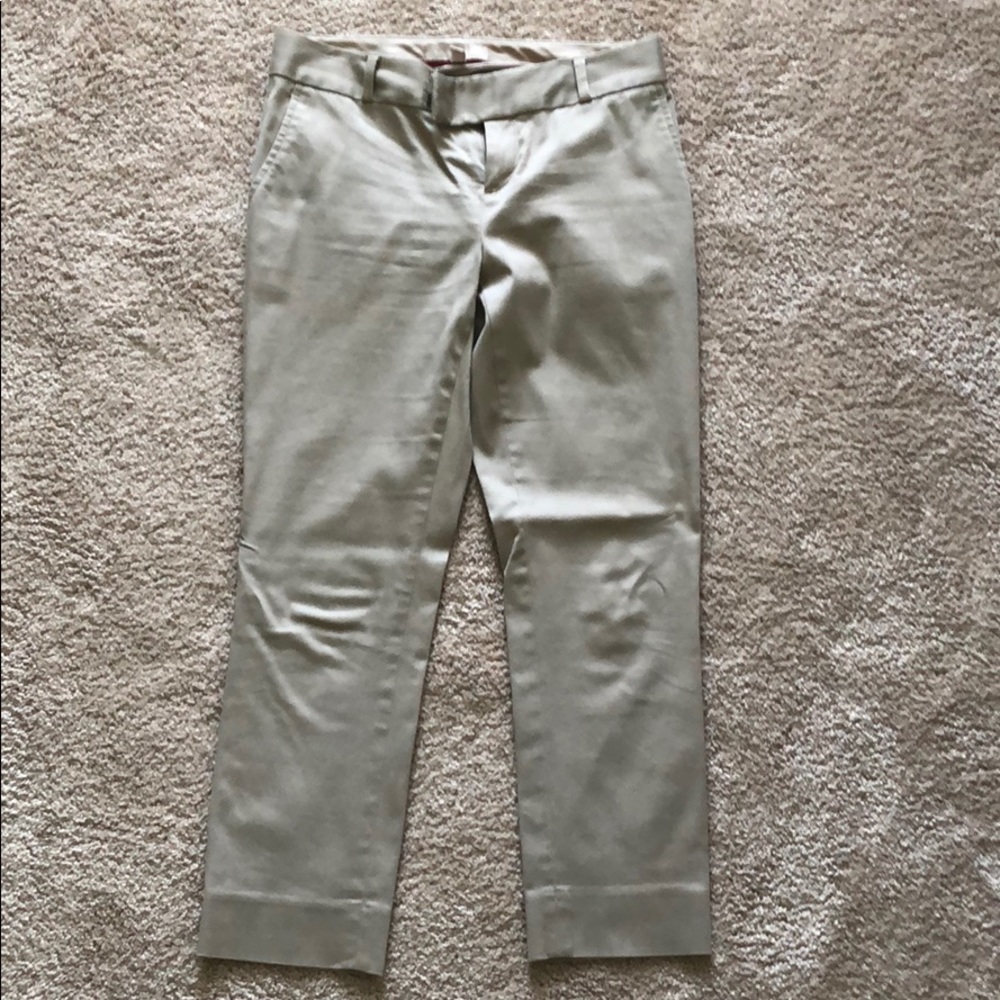 Banana republic cropped work pant